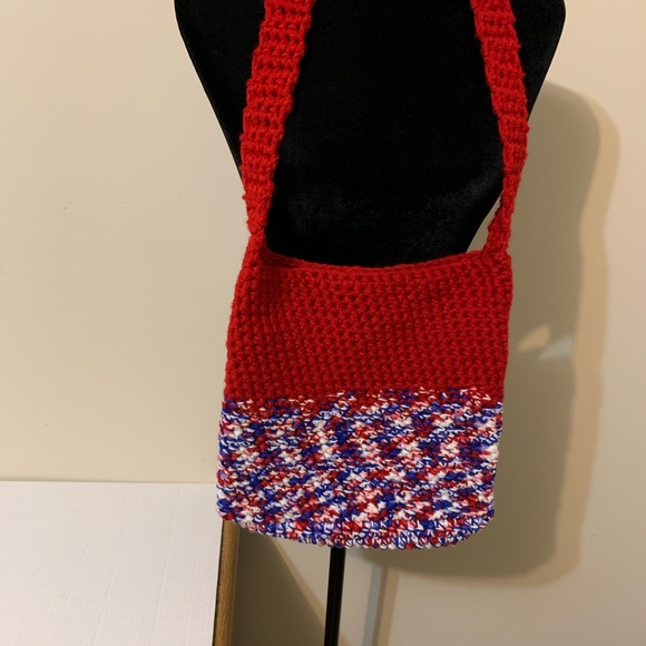 Shoulder Bag Handmade Crocheted - Picture 9 of 14